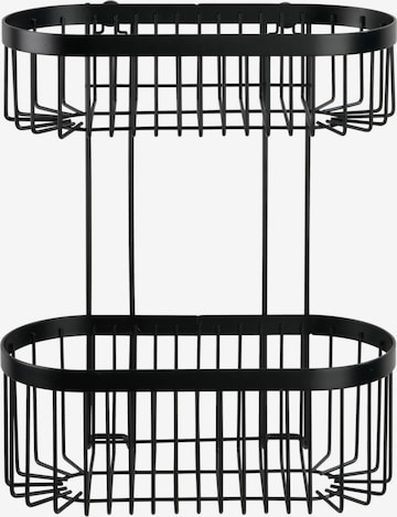 Wenko Shower Accessories 'Classic' in Black: front