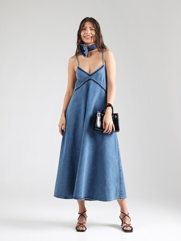 DRYKORN Dress 'AVISSA' in Blue: front