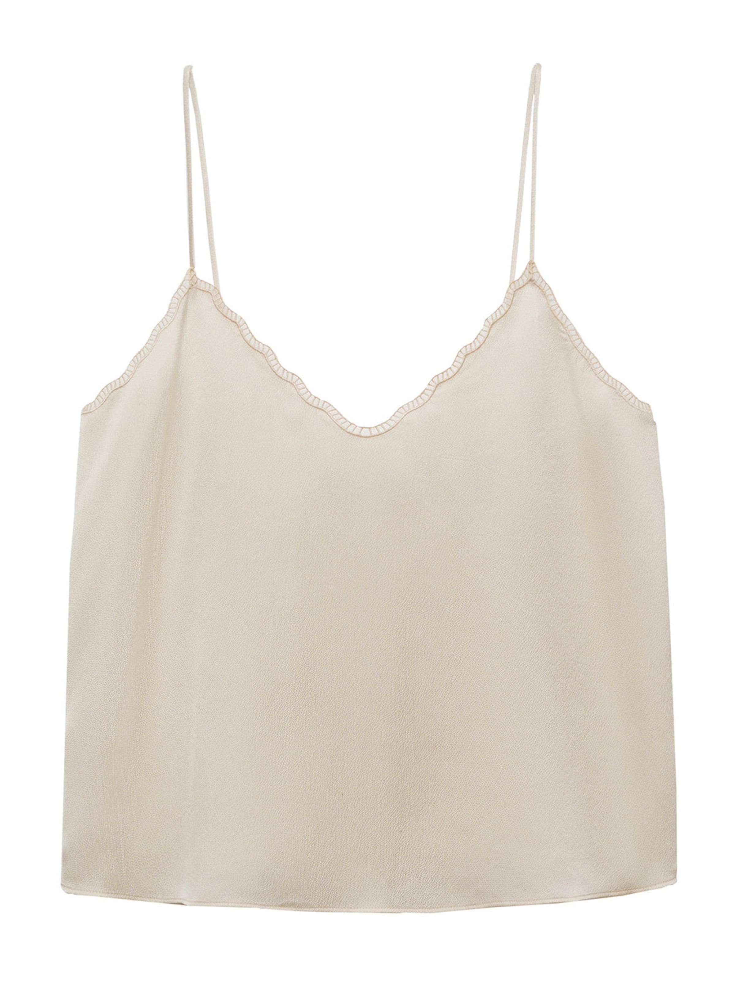 MANGO Top 'RACHY' - bézs: elől