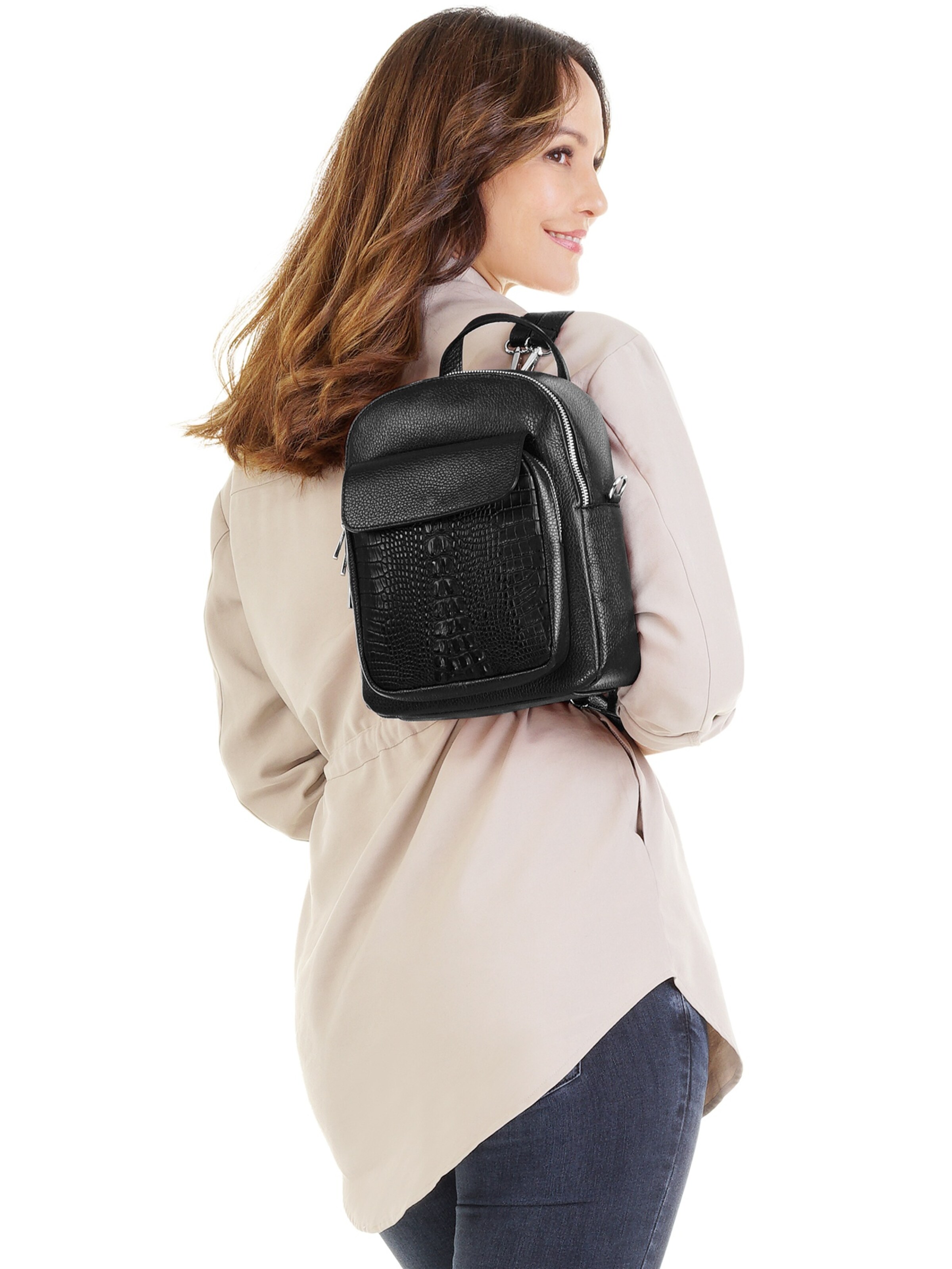 Sac à dos Cluty en noir