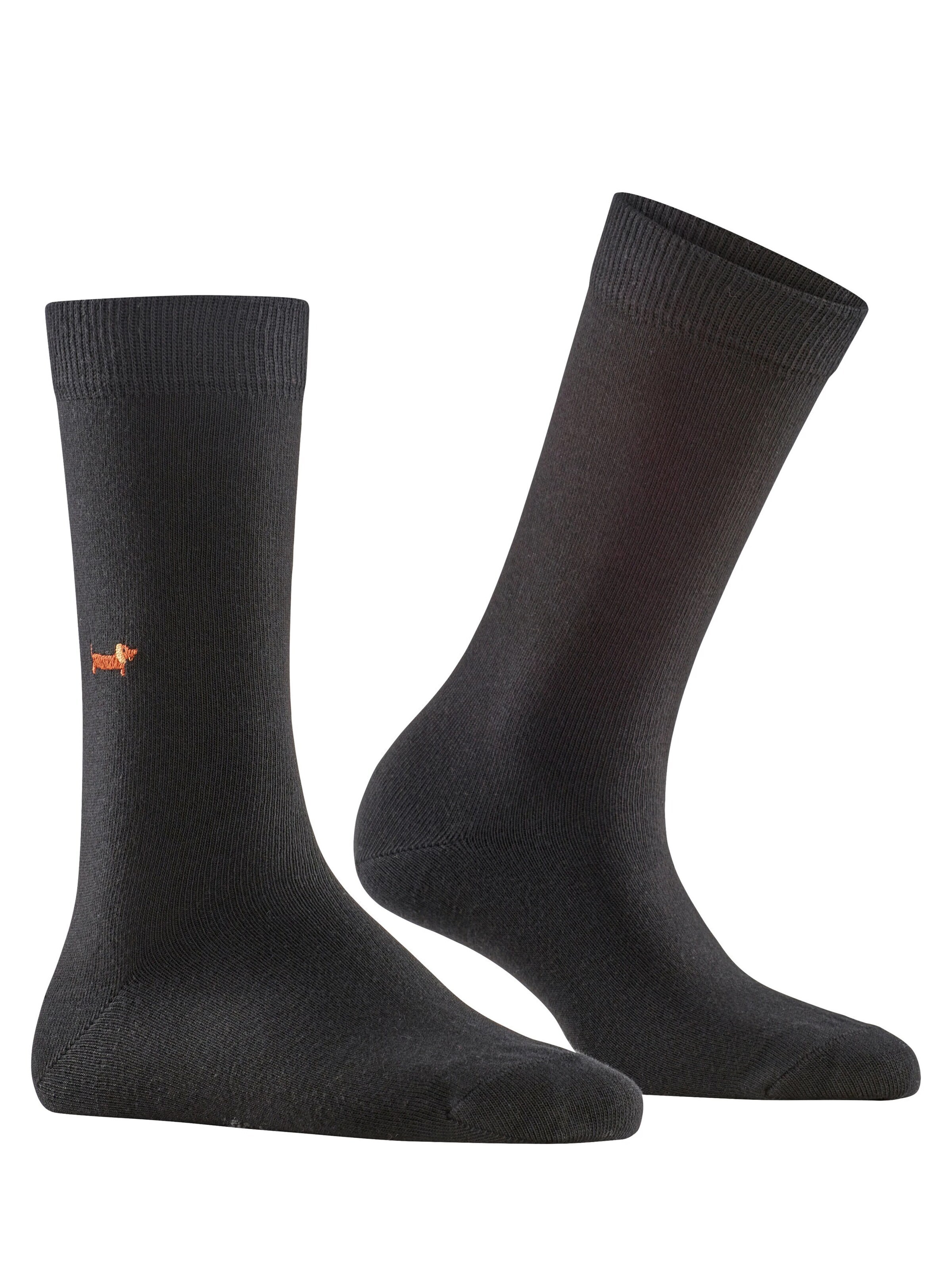 BURLINGTON Socks 'Brit Style' in Black: front