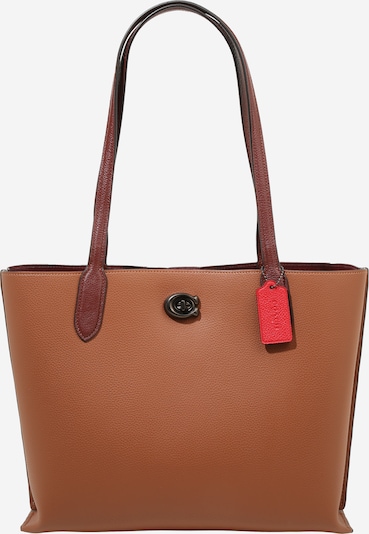 COACH Pleca soma 'colorblock leather tote' brūns, Preces skats