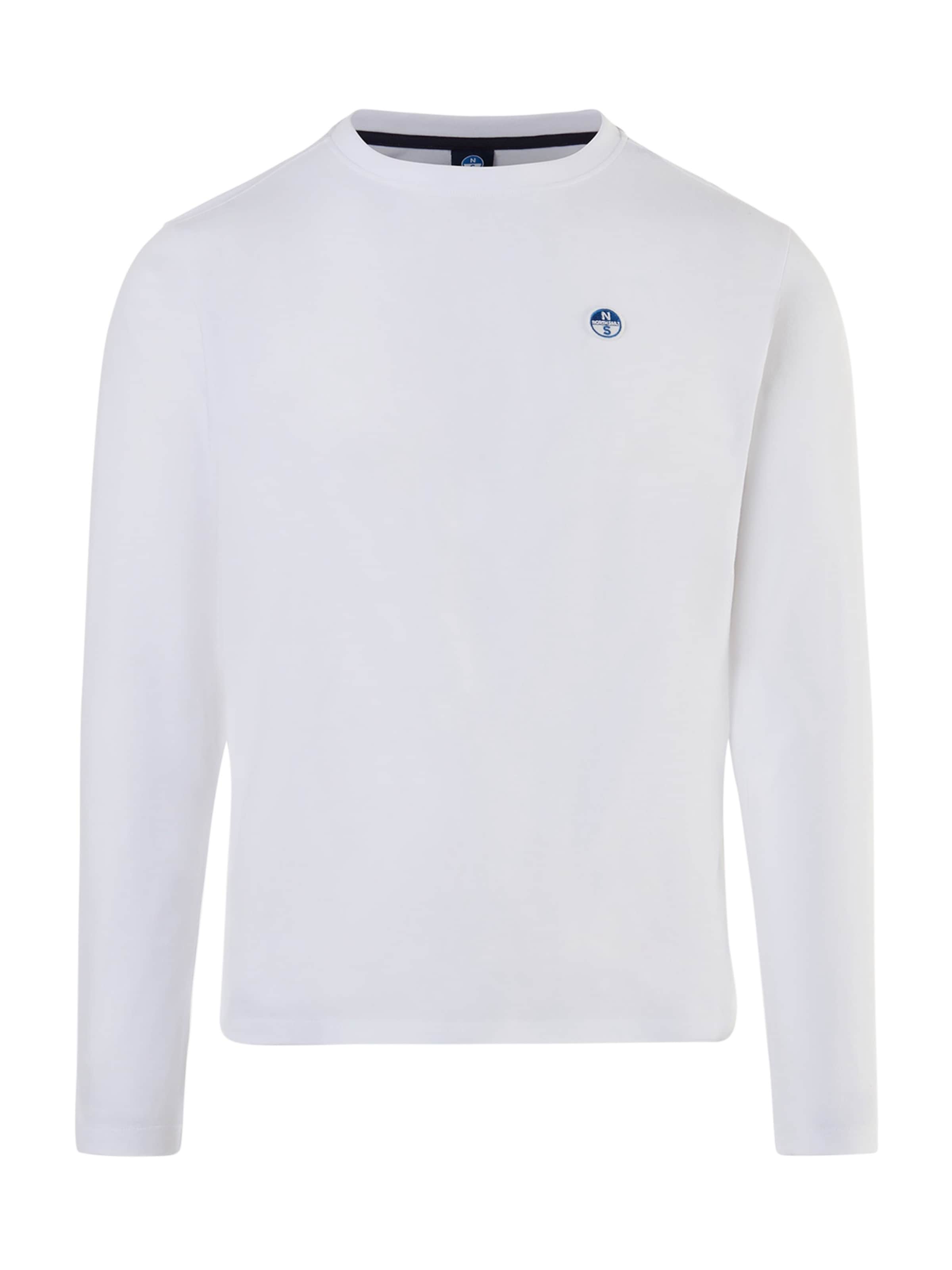 T-Shirt North Sails en blanc : devant