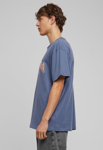 MT Upscale T-Shirt 'Drama I choose' in Blau