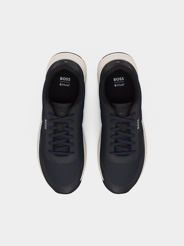 BOSS Matalavartiset tennarit 'Titanium' värissä sininen