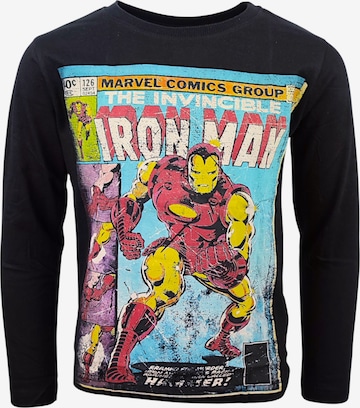 Marvel Avengers Shirt 'Iron Man' in Black: front