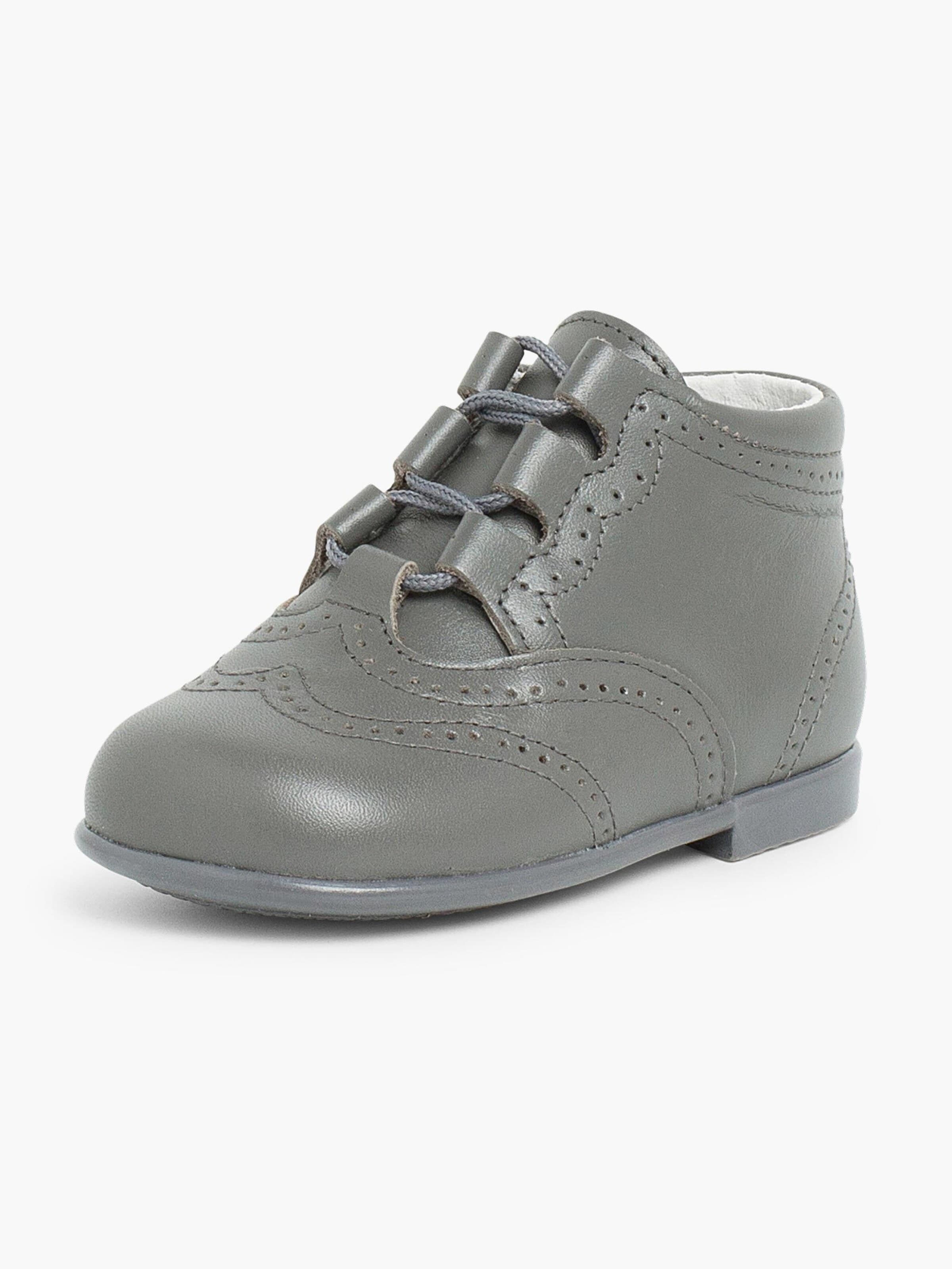 Pisamonas - Zapatos primeros pasos en gris: frente