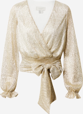 Coast Blouse in Gold: front
