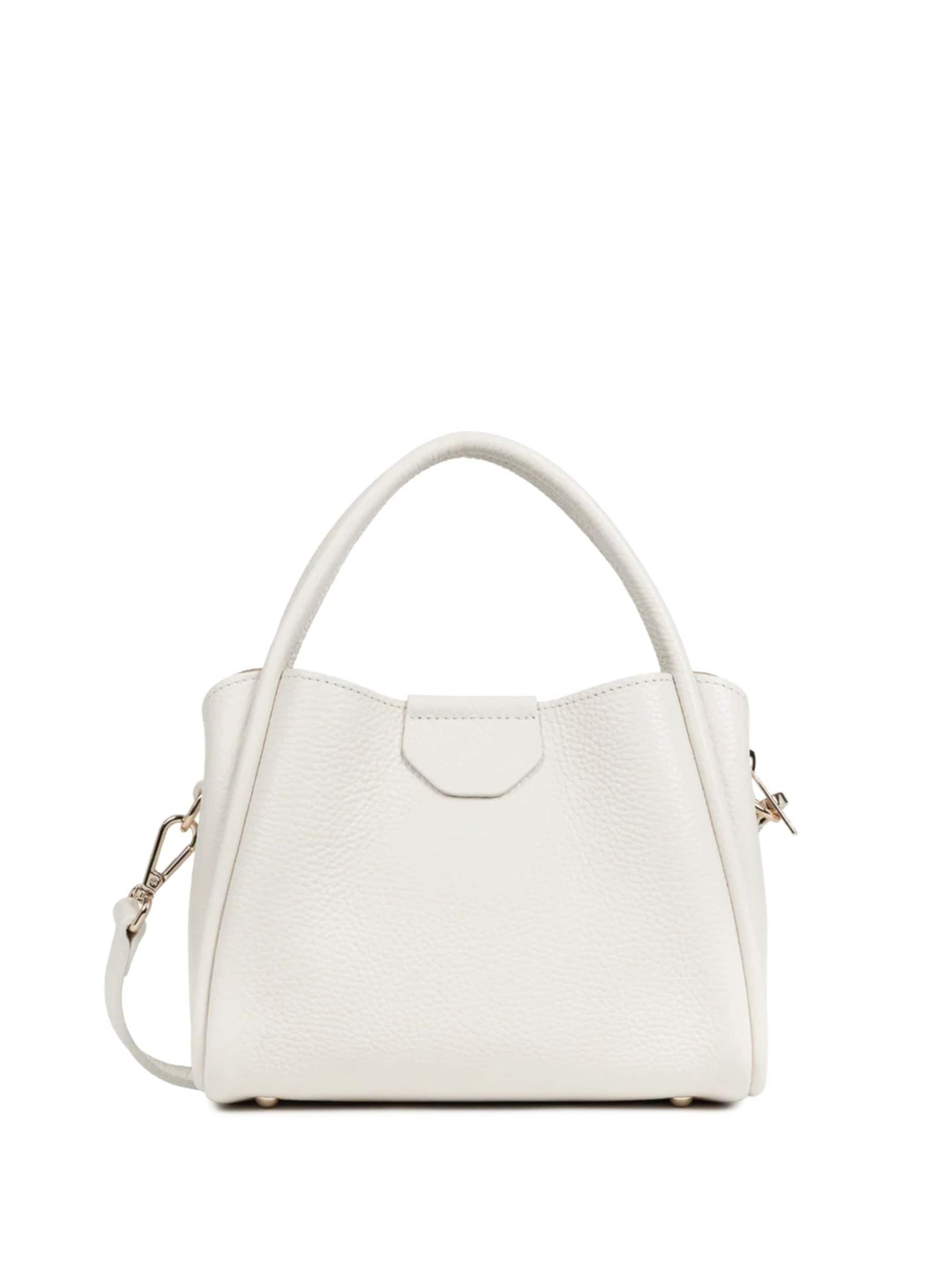 LANCASTER Paris Handbag 'Lancaster Sac à main Aimantée S Ida Double Ecru - In - Beige' in Beige