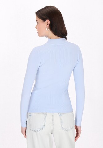 MYMO Pullover 'Comfy' in Blau