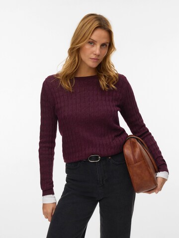 VERO MODA Свитер 'VMFLO' в Красный: спереди