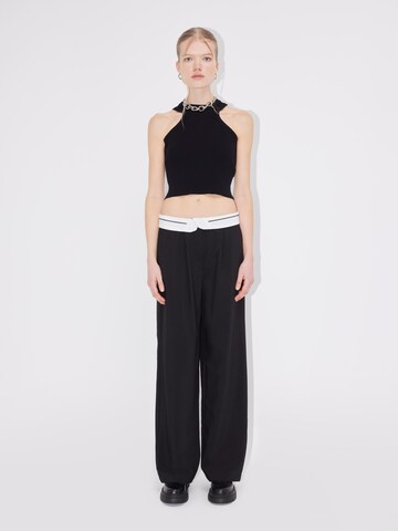 LeGer by Lena Gercke Loose fit Trousers 'Alannah' in Black