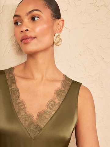 love & roses Top in Grün