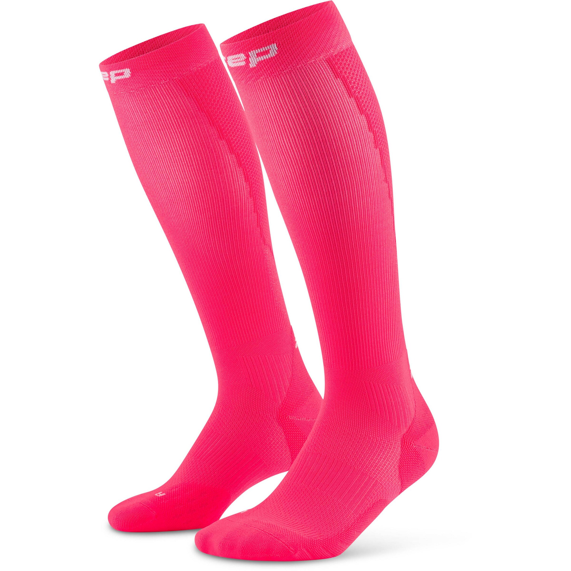 CEP Athletic Socks 'Core Run Tall' in Pink