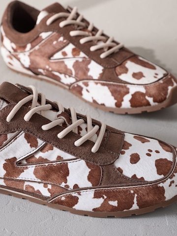 Baskets basses Next en marron