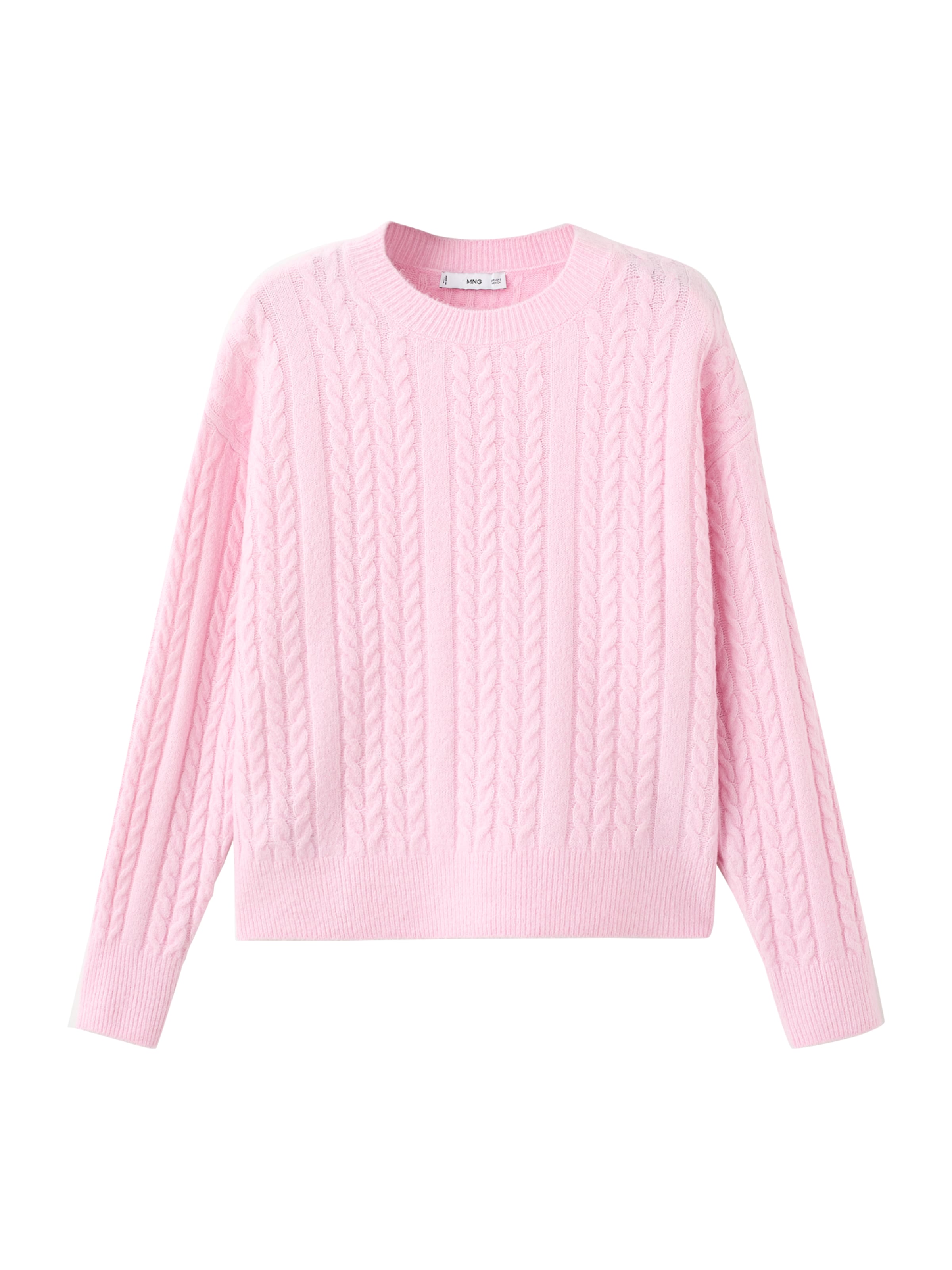 MANGO Pulóver 'Talcore' - rózsaszín: elől
