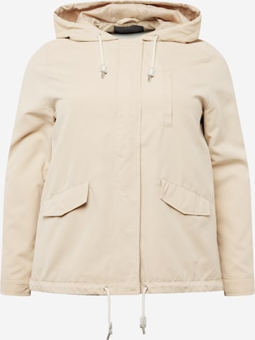 Veste mi-saison 'SKYLAR' ONLY Carmakoma en blanc : devant