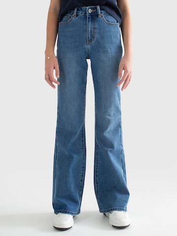 BIG STAR Flared Jeans ' CLARU ' in Blue: front