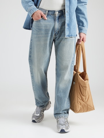 LEVI'S ® Regular Jeans '555 RELAXED STRAIGHT' in Blauw: voorkant