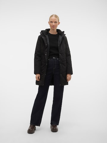 VERO MODA Wintermantel 'WILLA' in Zwart