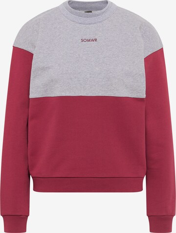 SOMWR Sweatshirt 'SWEETEST SWEATER' in Grey: front