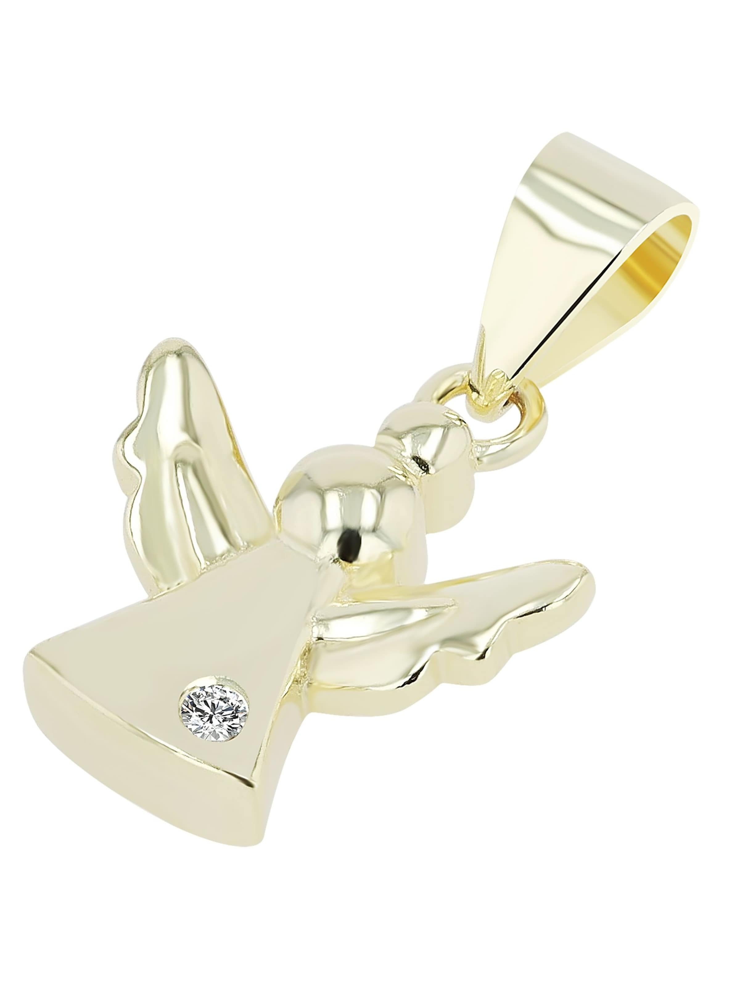 Akzent Pendant 'Elva, 925 Sterlingsilber, langlebig' in Gold