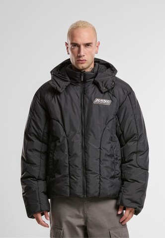 Karl Kani Übergangsjacke in Schwarz: Vorderseite