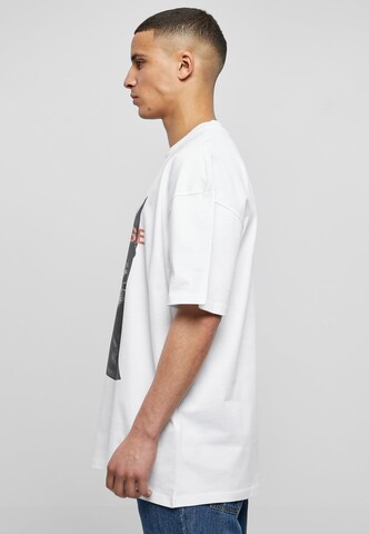 9N1M SENSE T-Shirt 'Sence Dog' in Weiß