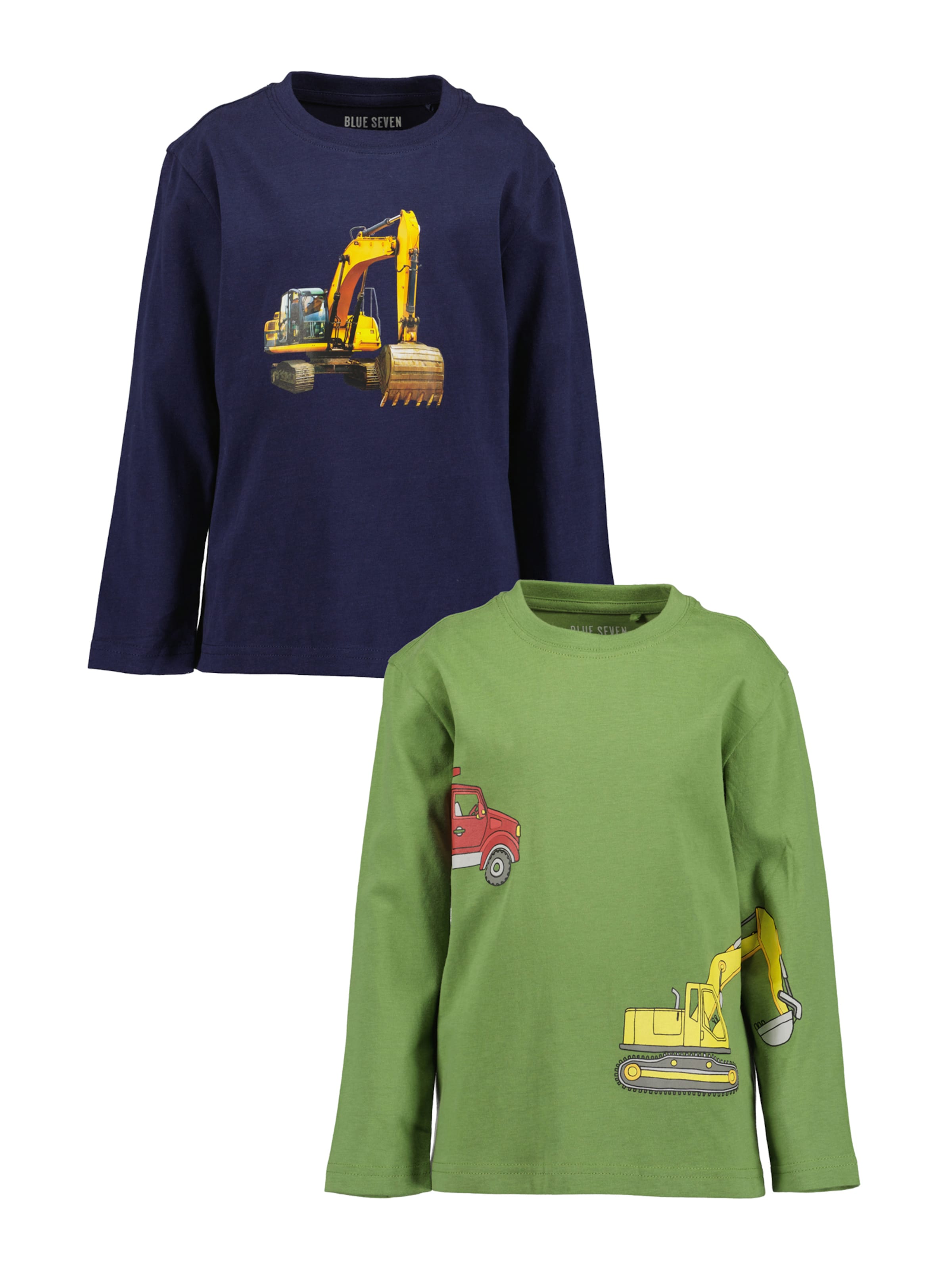 BLUE SEVEN - Camiseta en azul: frente