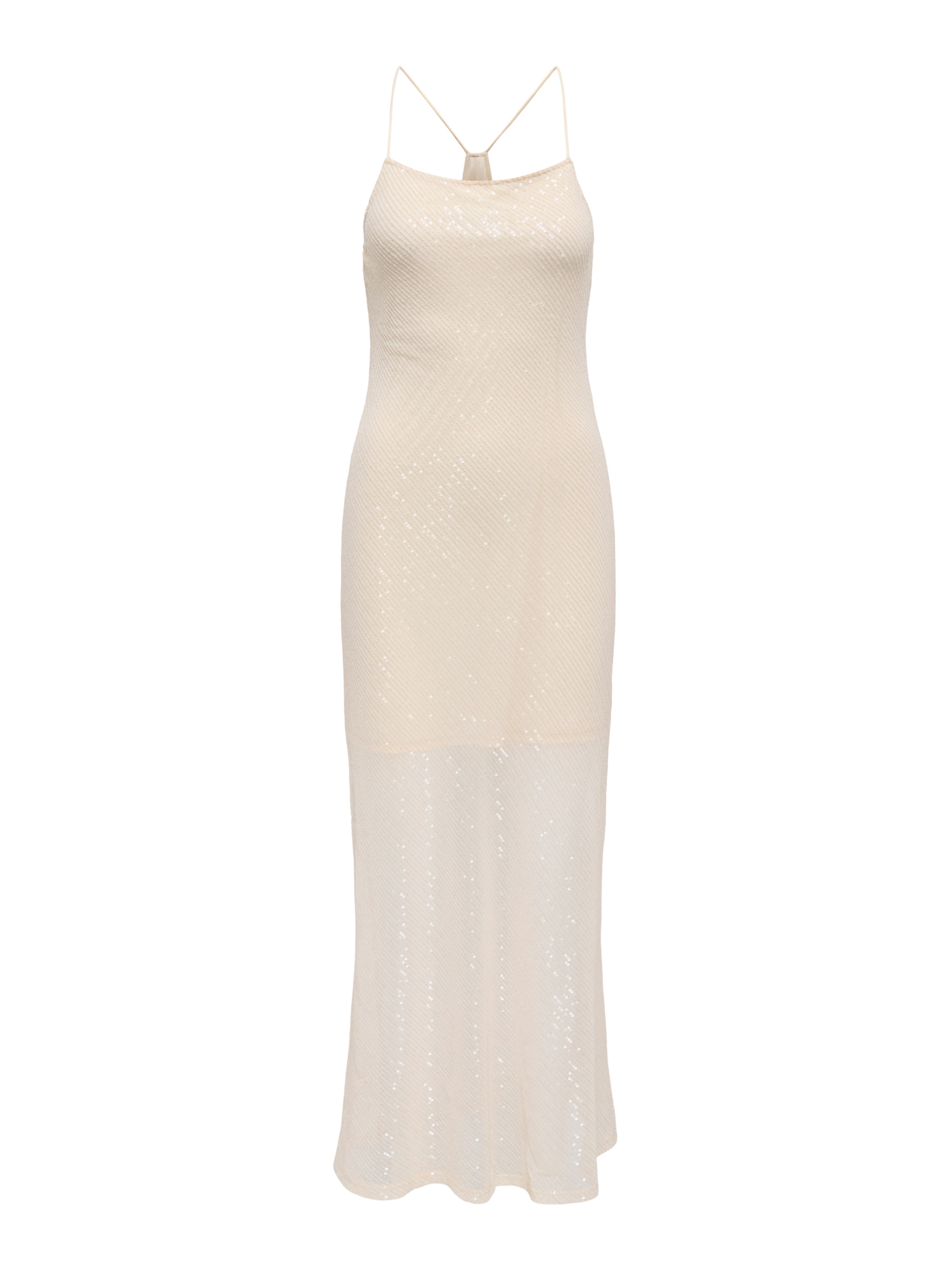 Only Petite Večerné šaty - Béžová: predná strana