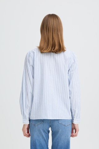 Chemisier 'IHLitu' ICHI en bleu