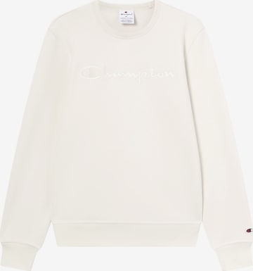 Sweat-shirt Champion Authentic Athletic Apparel en blanc : devant