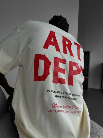Kleidermafia Shirt 'Art Dept' in White