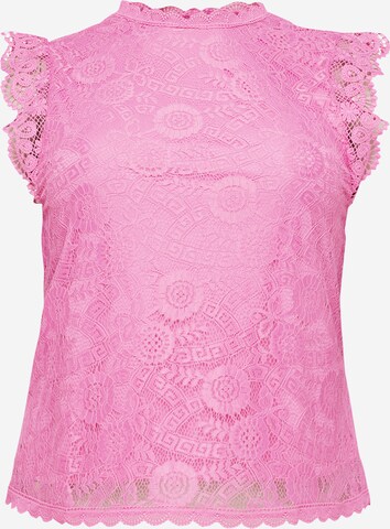 PIECES Curve Blouse 'PCOLLINE' in Pink: front
