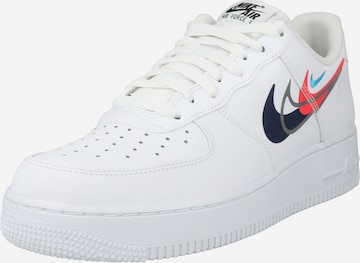 Nike Sportswear Tenisky 'AIR FORCE 1 07' – bílá: přední strana