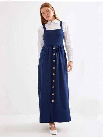 Bigdart - Vestido em azul: frente