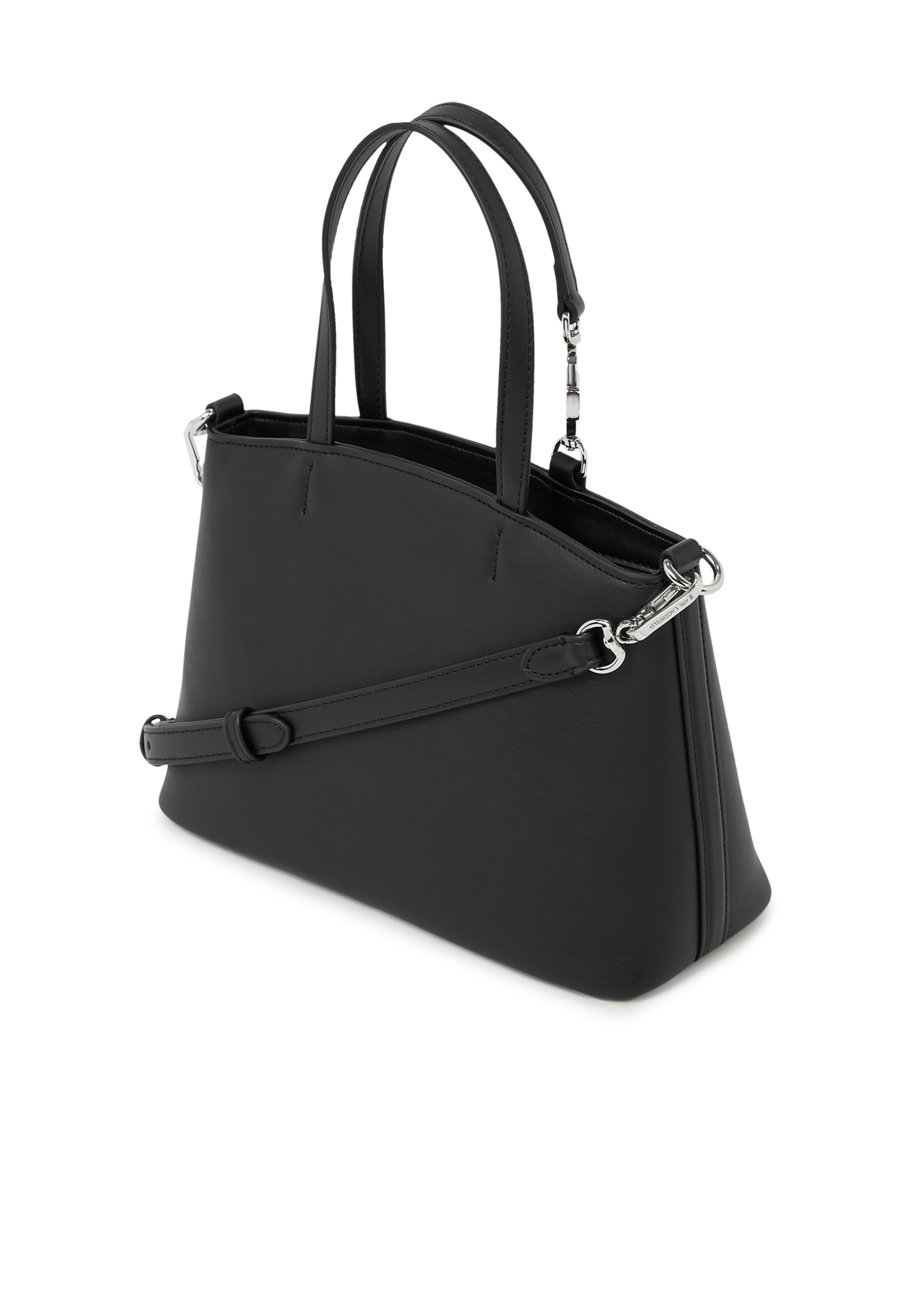 Karl Lagerfeld - Bolso de mano 'Ikon' en negro