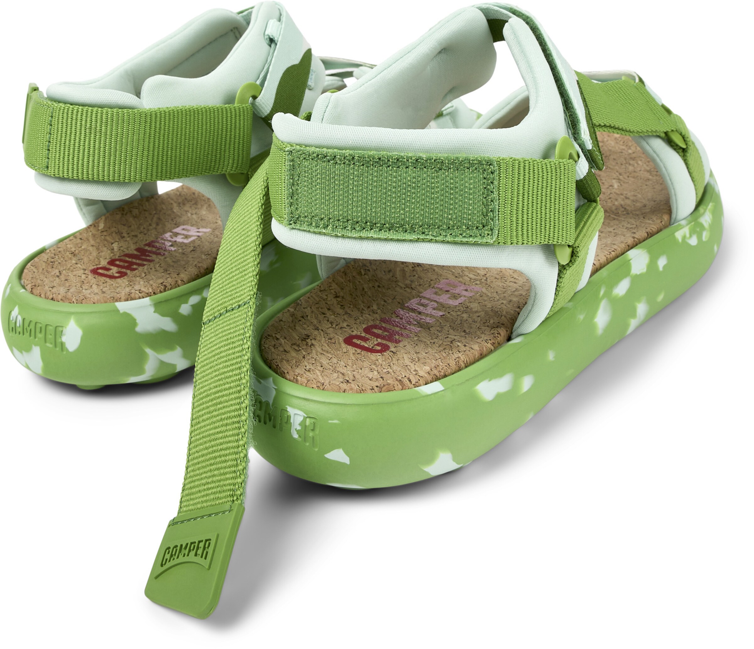 CAMPER Sandal 'Pelotas Flota' in Green