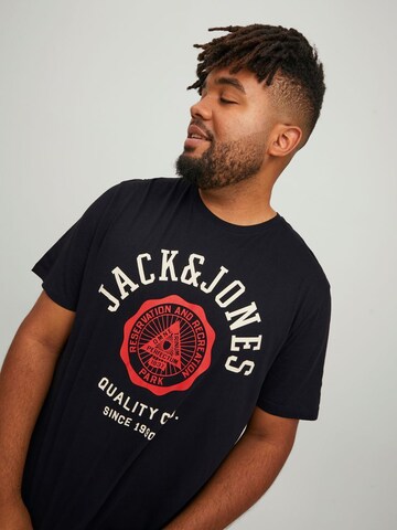 Jack & Jones Plus Majica | črna barva