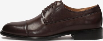 Kazar Lace-Up Shoes in Brown: front