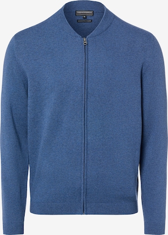 Vestes en maille Finshley & Harding en bleu : devant