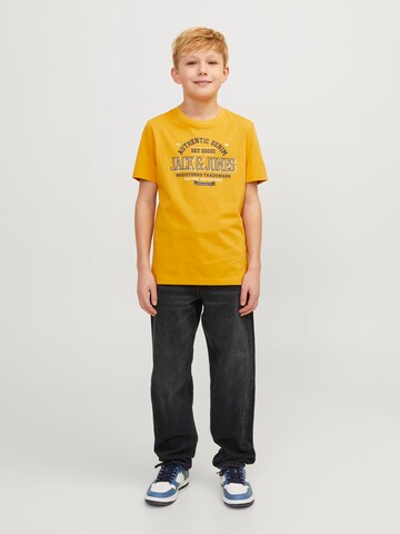 Jack & Jones Junior Loose fit Jeans 'JJICHRIS JJORIGINAL' in Black
