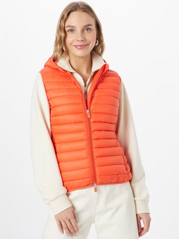 SAVE THE DUCK Bodywarmer 'DIA' in Rood: voorkant