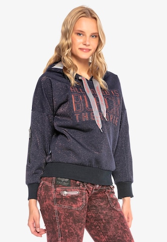 CIPO & BAXX Sweatshirt in Blauw