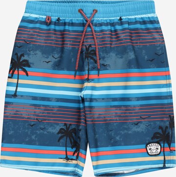 PROTEST Board Shorts 'Jason' in Blue: front