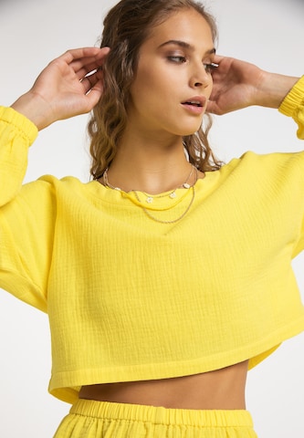 Tenue d'intérieur IZIA en jaune