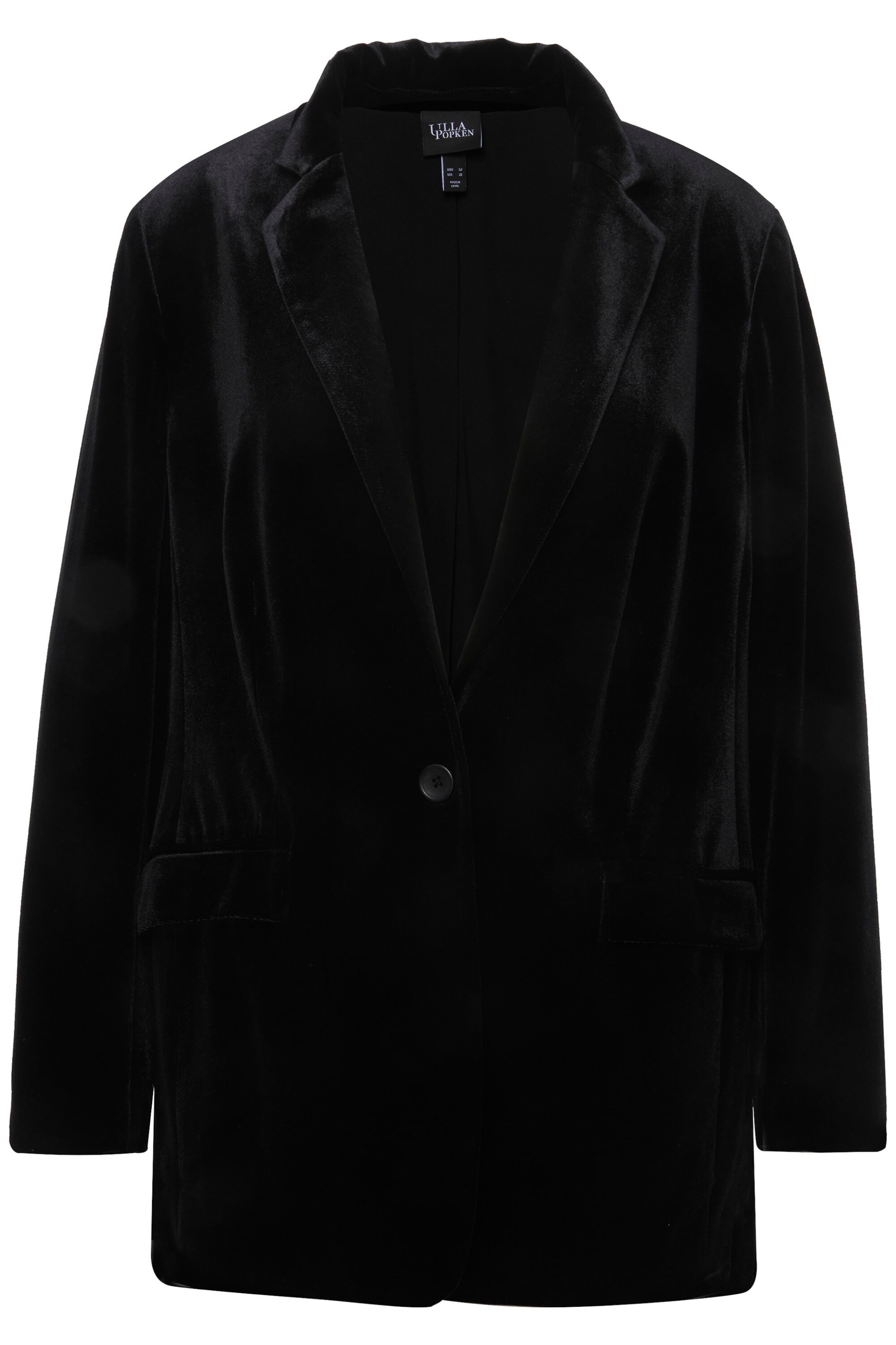 Ulla Popken Blazer in Black: front