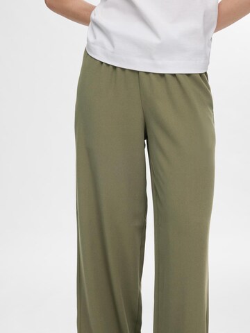 SELECTED FEMME - Loosefit Pantalón 'SLFTinni' en verde
