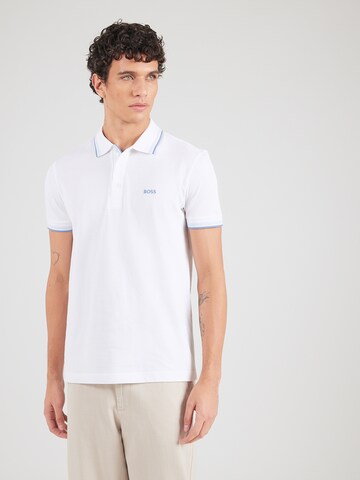 BOSS Tričko 'Paddy' – bílá: přední strana