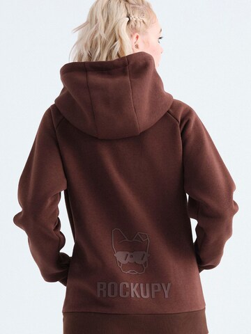 Rockupy Sweatshirt 'Chris' in Brown